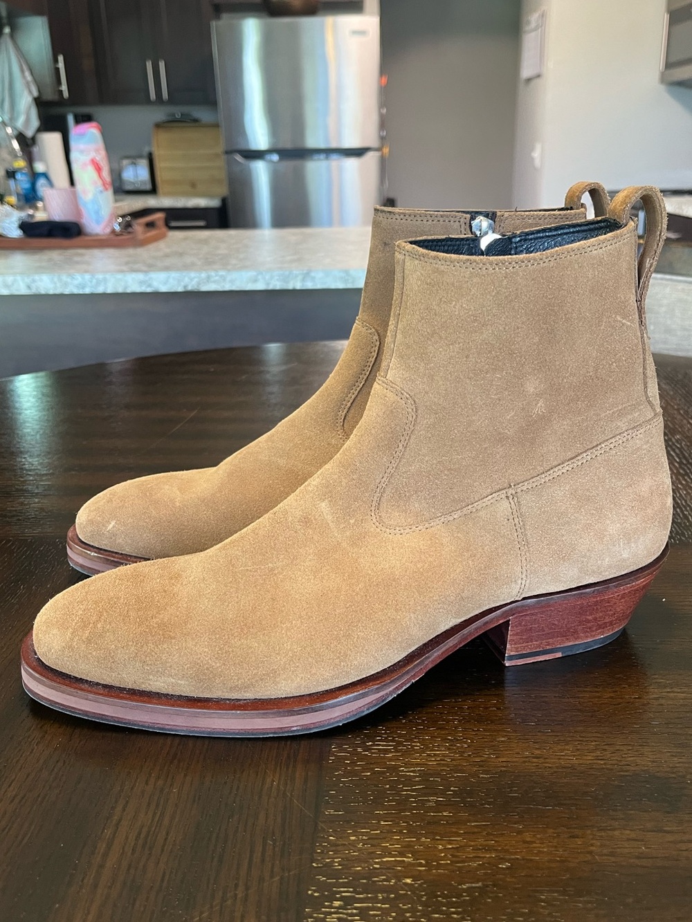 J. Lindeberg Men’s Wyatt Suede Boots Size 43 / US 10 - Picture 7 of 16